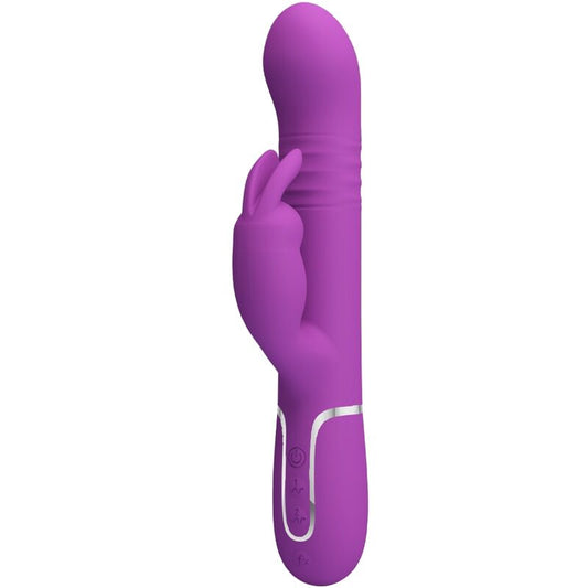 PRETTY LOVE Vibrateur Lapin Multifonction Coale 4 1 Violet - Aura Intime