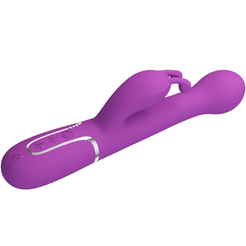 PRETTY LOVE Vibrateur Lapin Multifonction 3 1 Dejon Violet — vue alternative