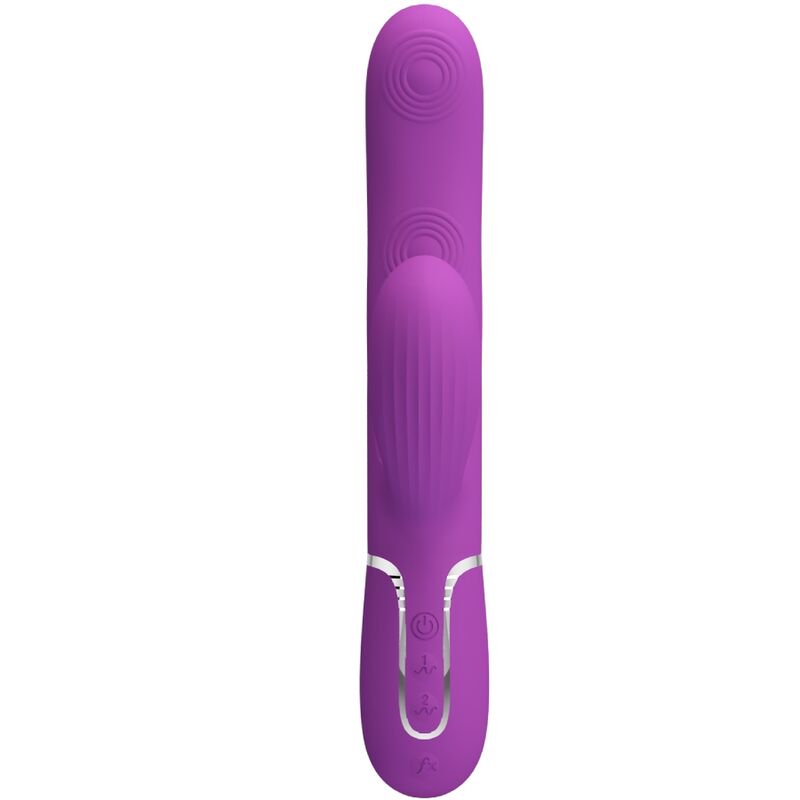 PRETTY LOVE Vibrateur Lapin Multifonction 3 1 Perlita Violet — vue détaillée