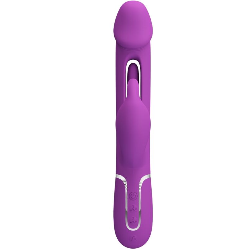 PRETTY LOVE Kampas Vibrateur Lapin Multifonction 3 1 Violet — vue détaillée