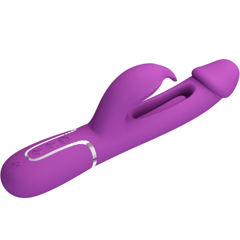 PRETTY LOVE Kampas Vibrateur Lapin Multifonction 3 1 Violet — vue alternative