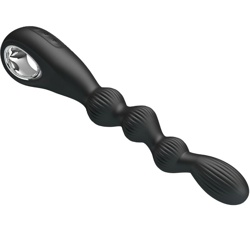 PRETTY LOVE Vibrateur Anal Federer 12 Vibrations Noir — vue alternative