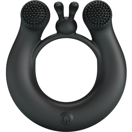 PRETTY LOVE ANNEAU VIBRANT DAHLIA + STIMULATEUR CLITORIS 12 VIBRATION... - Aura Intime