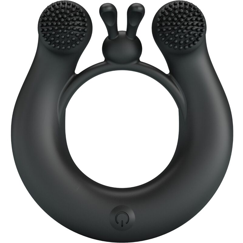 PRETTY LOVE ANNEAU VIBRANT DAHLIA + STIMULATEUR CLITORIS 12 VIBRATION... - Aura Intime
