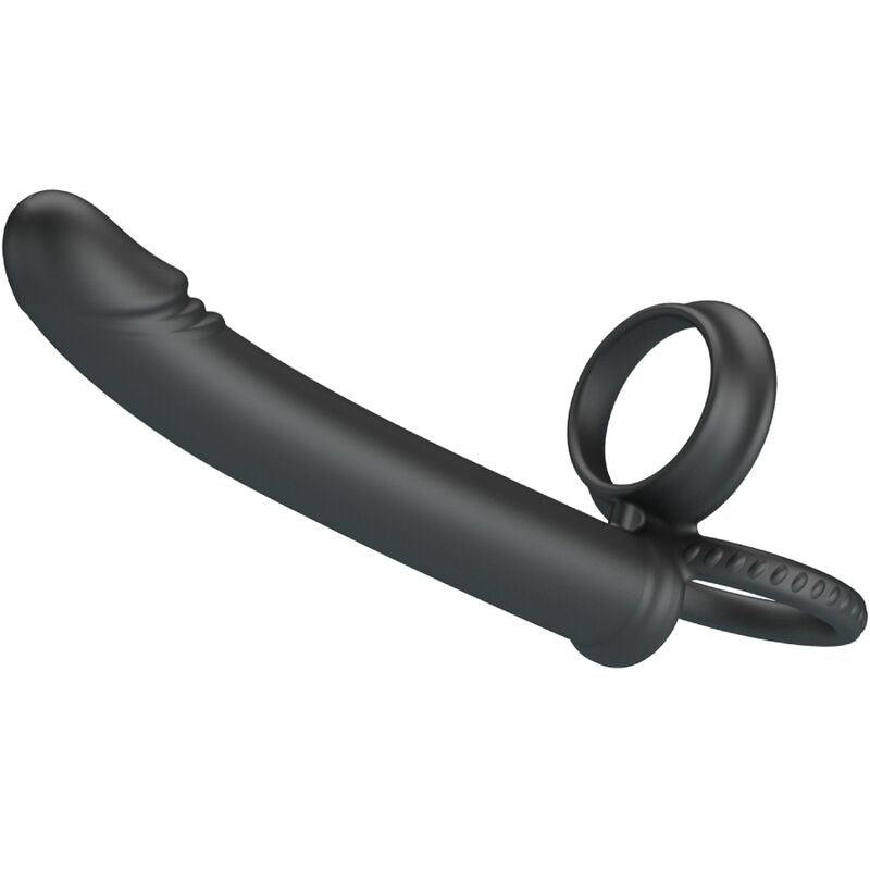 PRETTY LOVE PARTY UP Dillion Double Pénétration Double Anneau Pénal Noir — accessoires inclus
