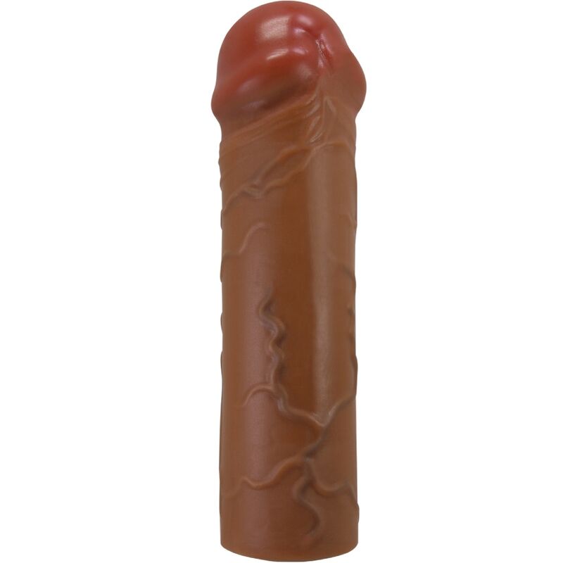 PRETTY LOVE MANCHON PÉNIS NILE EXTENSION 2,5 CM MULÂTRE - Aura Intime