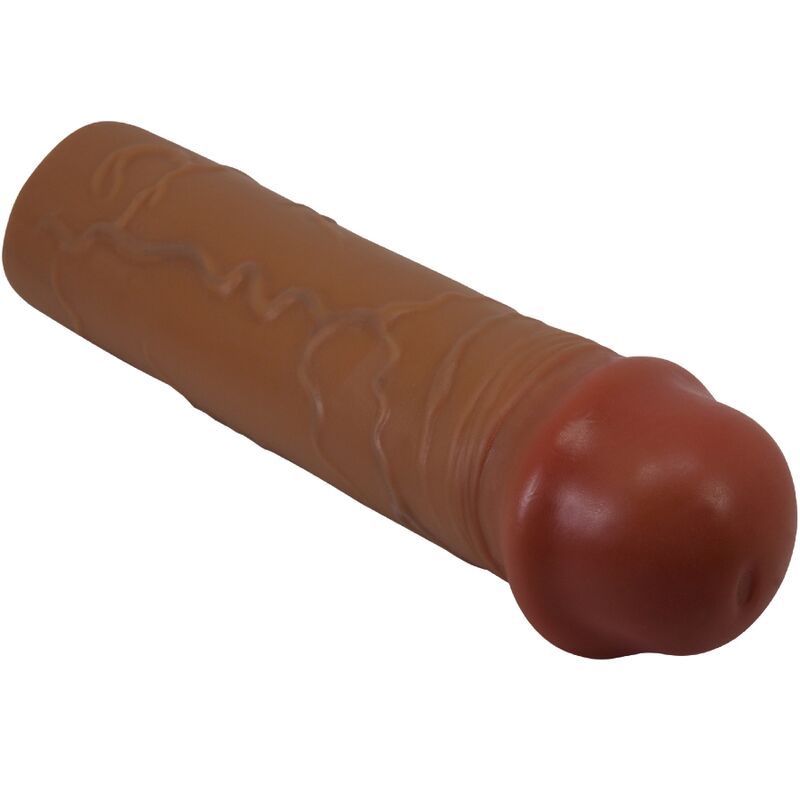 PRETTY LOVE MANCHON PÉNIS NILE EXTENSION 2,5 CM MULÂTRE — vue alternative