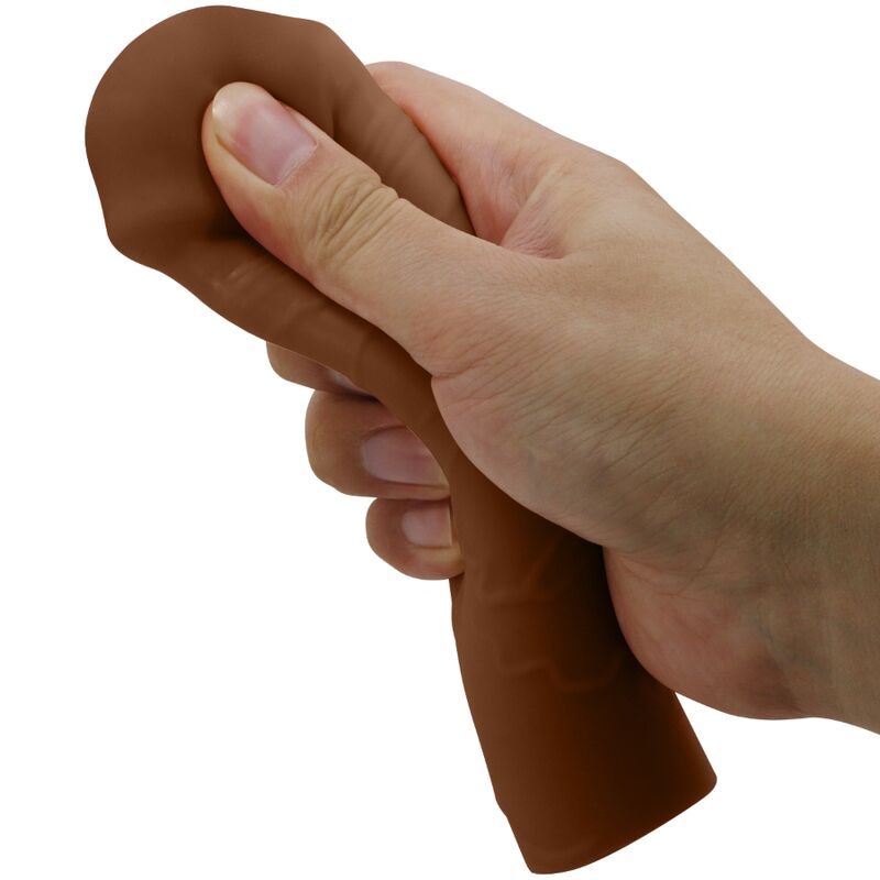 PRETTY LOVE MANCHON PÉNIS NILE EXTENSION 2,5 CM MULÂTRE — vue arrière