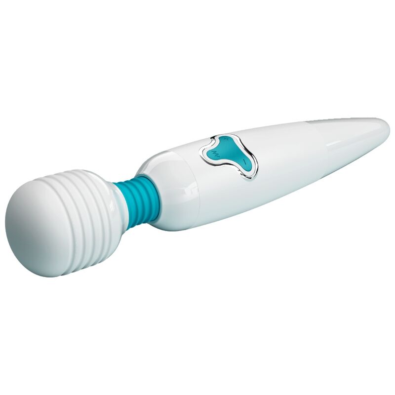 PRETTY LOVE VIBRATEUR CLOUD WAND 7 VIBRATIONS BLANC — accessoires inclus