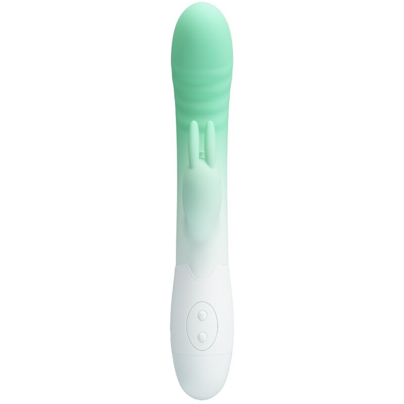 PRETTY LOVE Vibrateur Lapin Cerberus 30 Vibrations Vert — vue détaillée