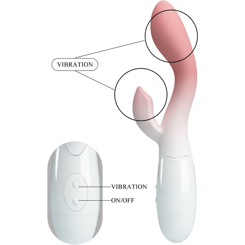 PRETTY LOVE Vibrateur Point G Lumineux + Stimulateur Clitoris 30 Vibr... — vue alternative