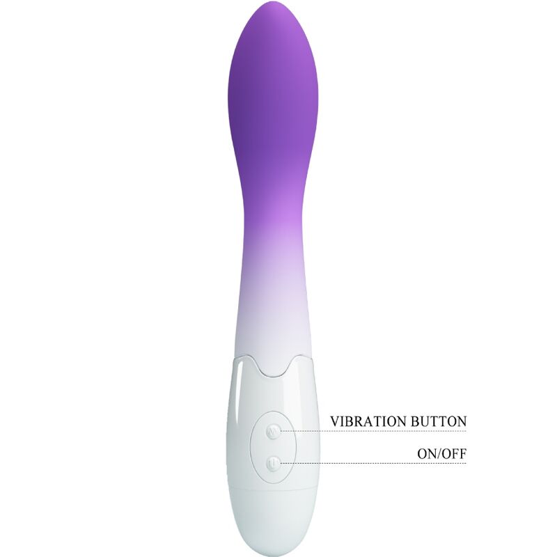 PRETTY LOVE Vibrateur Point G Bishop 30 Vibrations Violet — vue détaillée