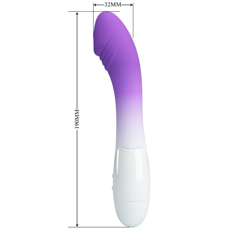 PRETTY LOVE Vibrateur Elemental Point G 30 Vibrations Violet — vue alternative