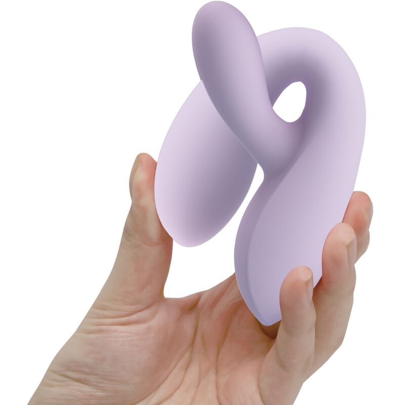 PRETTY LOVE Vibrateur Rosolyn Rabbit 10 Vibrations Violet — vue arrière