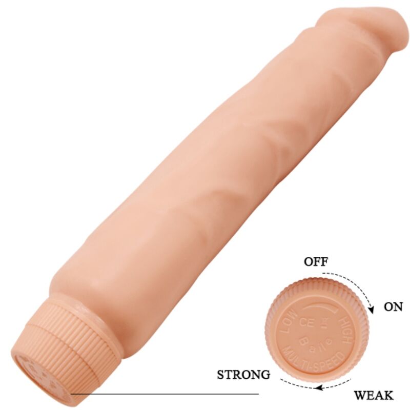 BAILE Jack Vibrateur Réaliste 26 Cm Chair — vue arrière