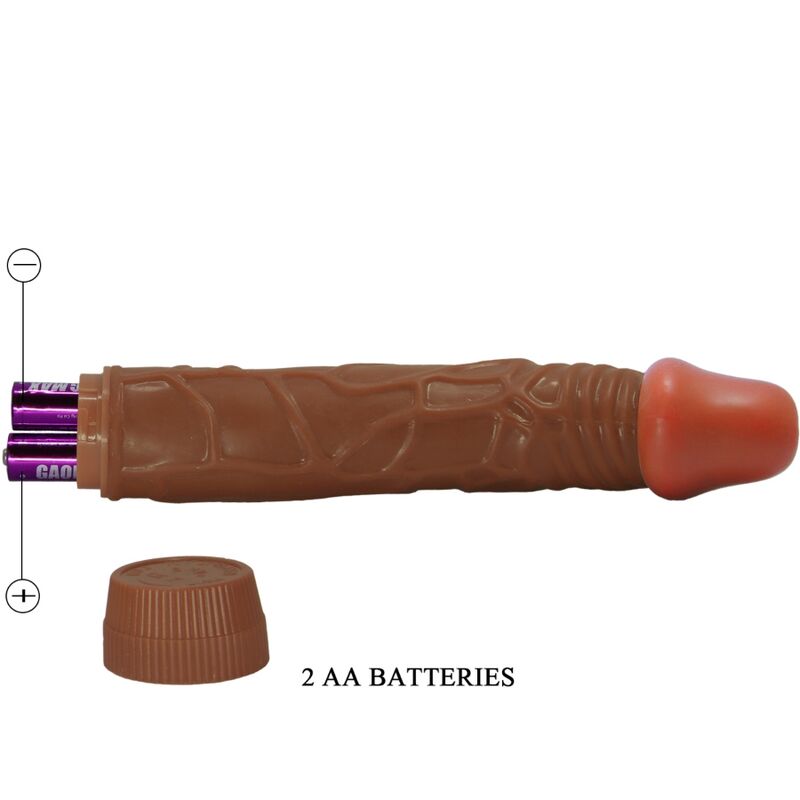 BAILE Vibrateur Réaliste Bob 22,5 Cm Mulâtre — vue alternative