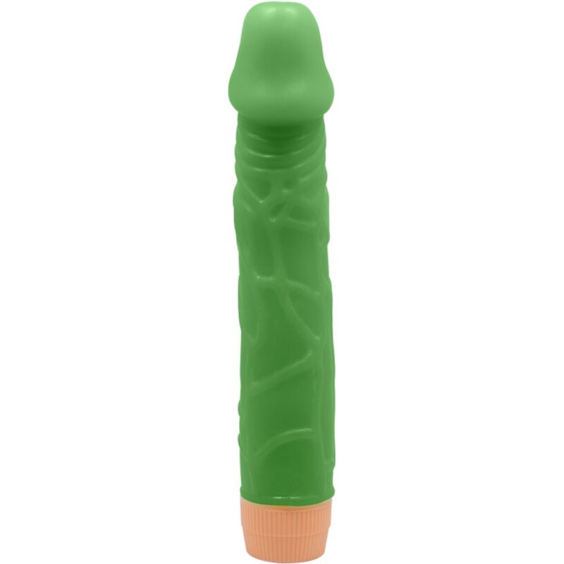 BAILE Vibrateur Réaliste Bill 22,5 Cm Vert - Aura Intime