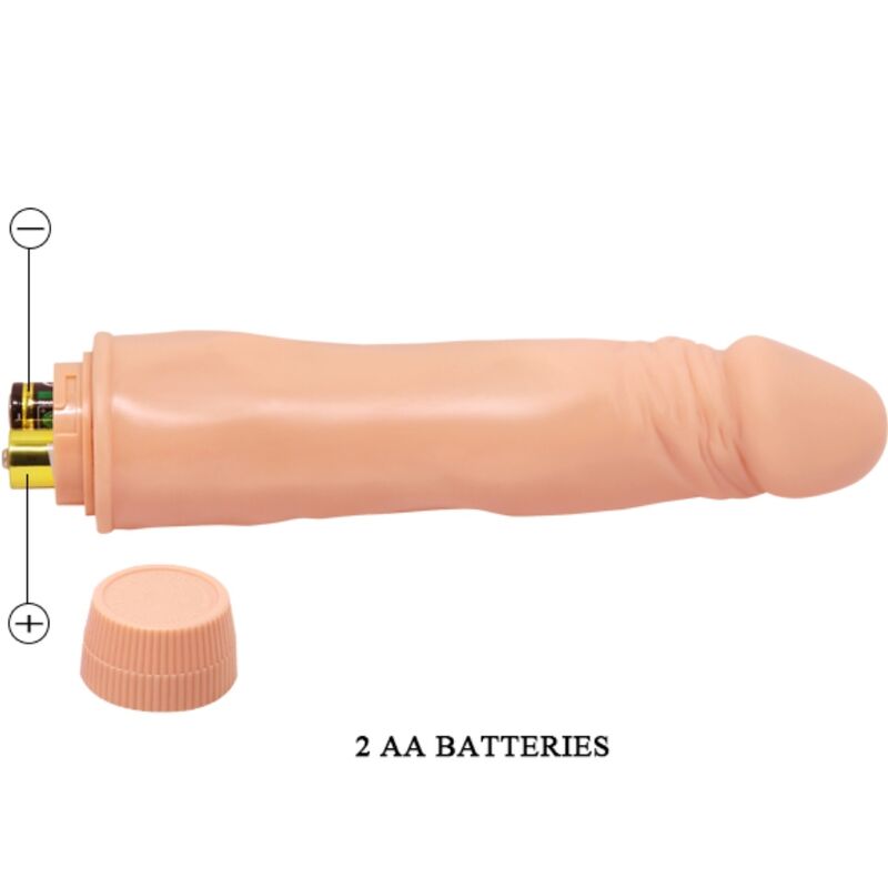 BAILE Vibrateur Réaliste Nain 21 Cm Chair — vue alternative