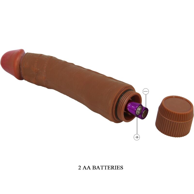 BAILE Vibrateur Réaliste Dybbuk 24 Cm Mulâtre — vue alternative