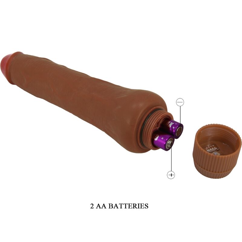 BAILE Vibrateur Réaliste Dryade 25 Cm Mulâtre — vue alternative
