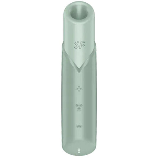SATISFYER AIR PULSE Stimulateur Clitoris Naughty Kiss Wave Aigue-Marine - Aura Intime