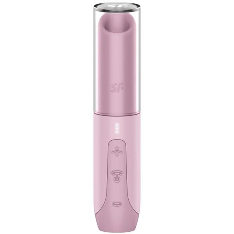 SATISFYER AIR PULSE Stimulateur Clitoris Secret Kiss Wave Rose — vue détaillée