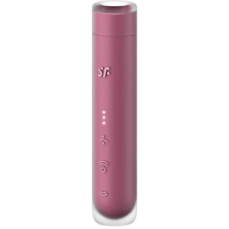 SATISFYER AIR PULSE Stimulateur Clitoris First Kiss Wave Garnet - Aura Intime