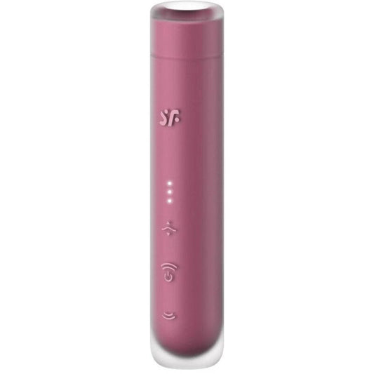 SATISFYER AIR PULSE Stimulateur Clitoris First Kiss Wave Garnet - Aura Intime