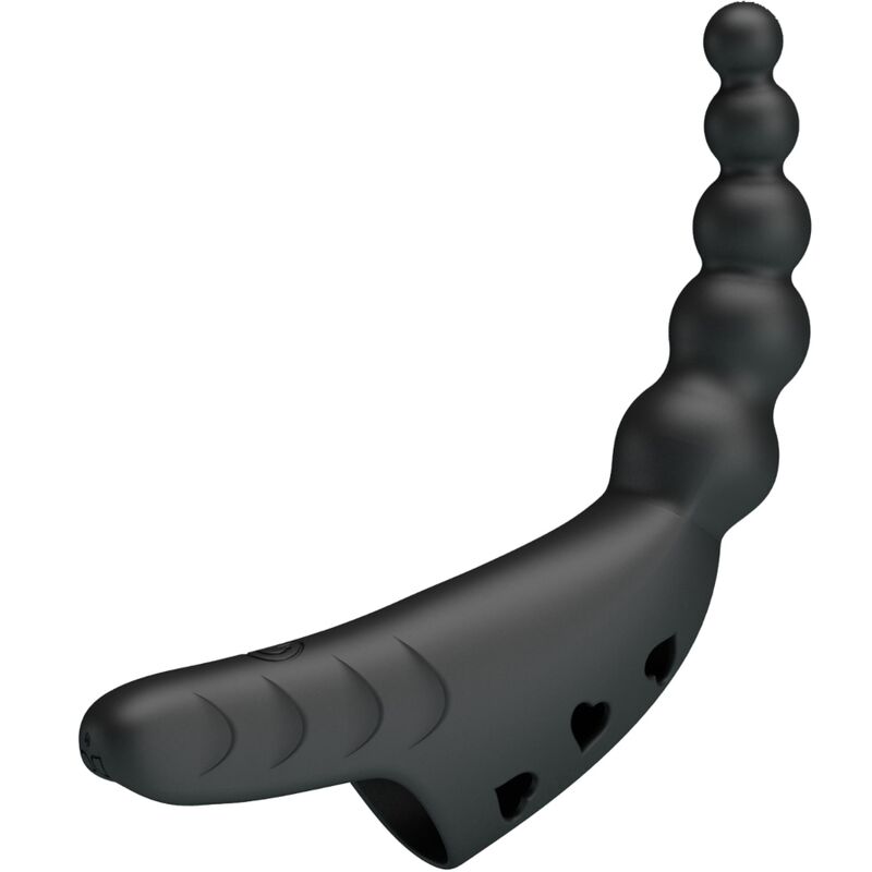 PRETTY LOVE Jordin Finger Vibrator 10 Vibrations Noir — vue alternative
