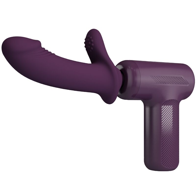 PRETTY LOVE C-TYPE Masseur Dj Scholar 5 Réglages Violet — vue détaillée