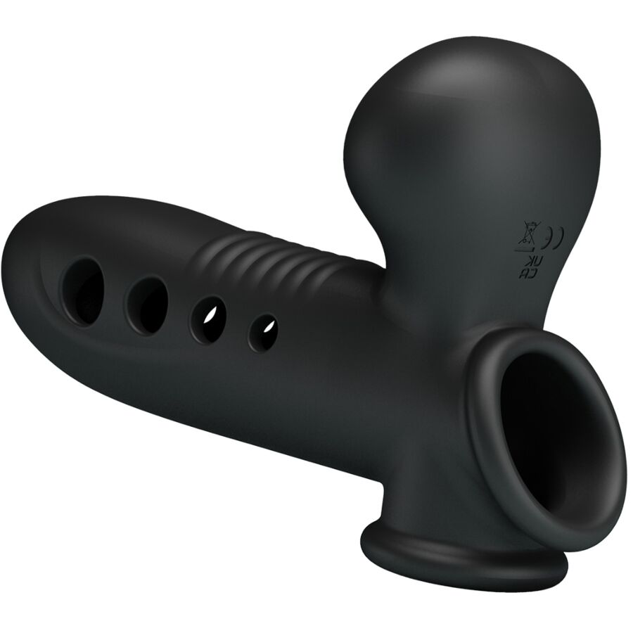 PRETTY LOVE MANCHON PÉNIS CRANE AIRBAG NOIR — vue arrière