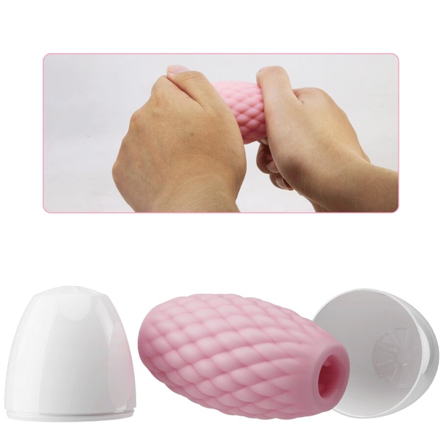 PRETTY LOVE - Masturbateur Pour Homme En Silicone Athena Eros Rose