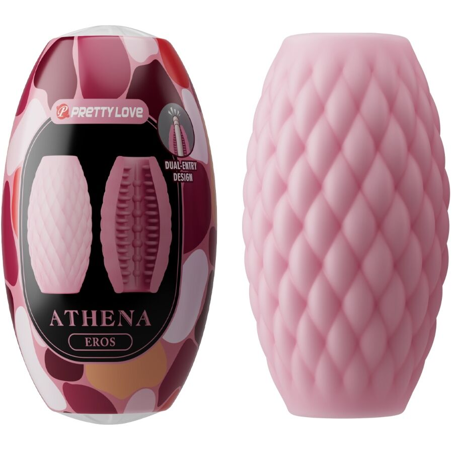 PRETTY LOVE - Masturbateur Pour Homme En Silicone Athena Eros Rose