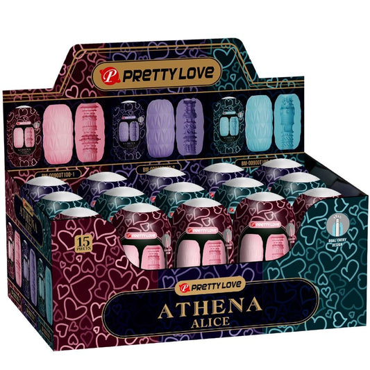 PRETTY LOVE ATHENA ALICE PACK 15 MASTURBATEURS MASCULINS DIVERS - Aura Intime