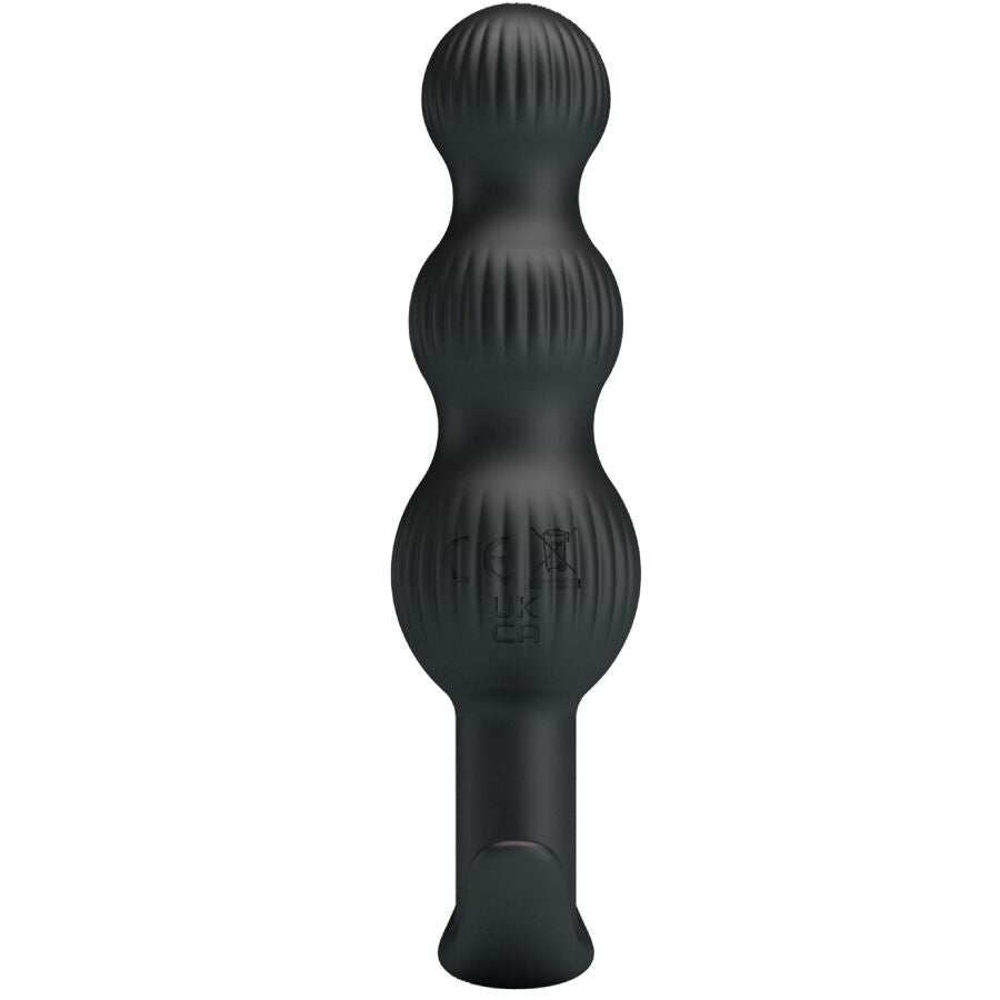 PRETTY LOVE Vibrateur Anal Sidney 10 Vibrations Noir — vue alternative