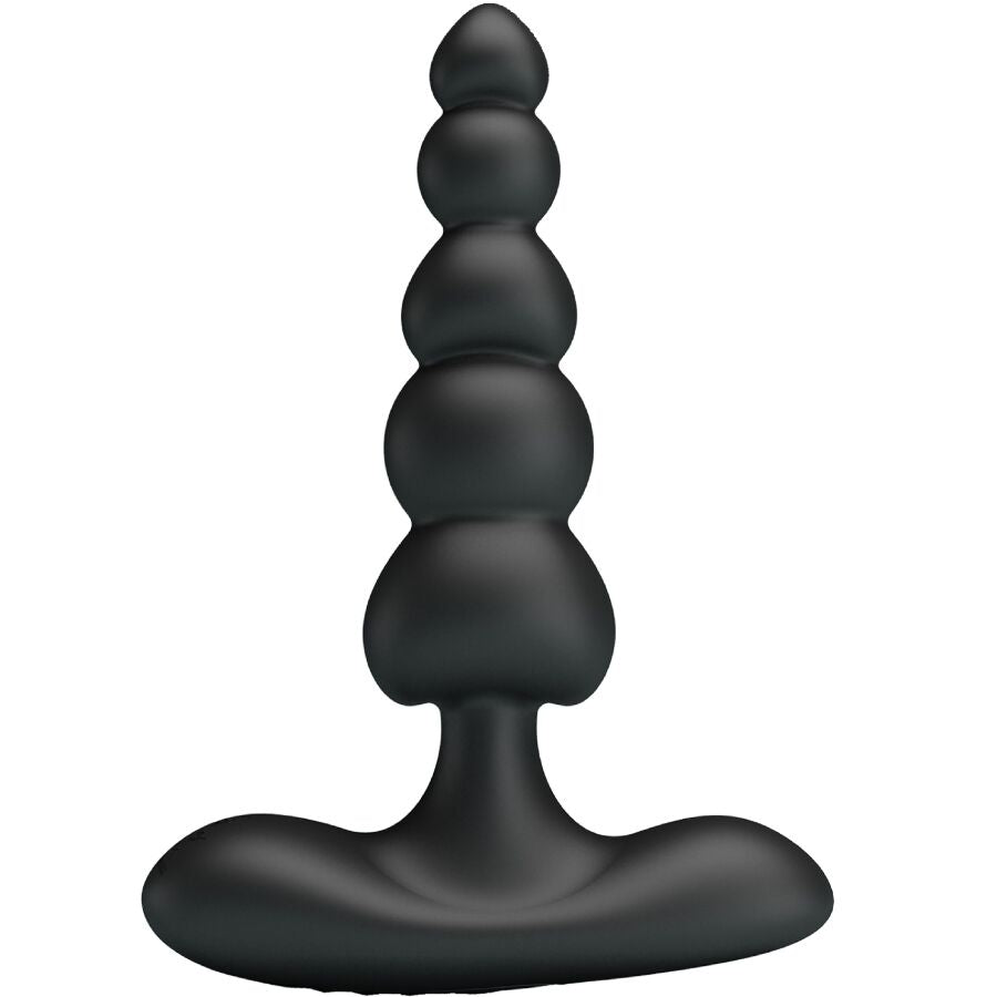 PRETTY LOVE Vibrateur Anal Corban 10 Vibrations Noir - Aura Intime