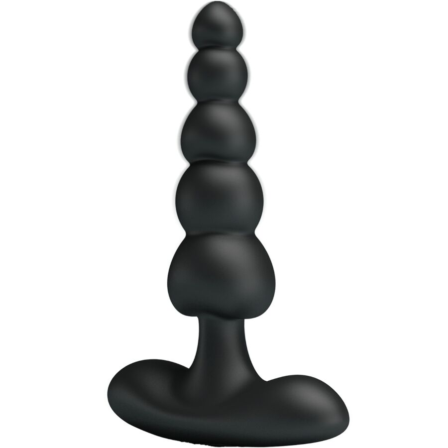 PRETTY LOVE Vibrateur Anal Corban 10 Vibrations Noir — vue détaillée