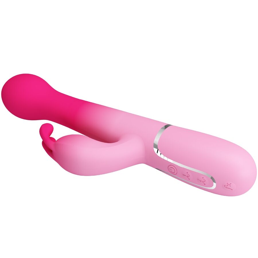 PRETTY LOVE Vibrateur Lapin Multifonction 3 1 Dejon Rose — vue alternative