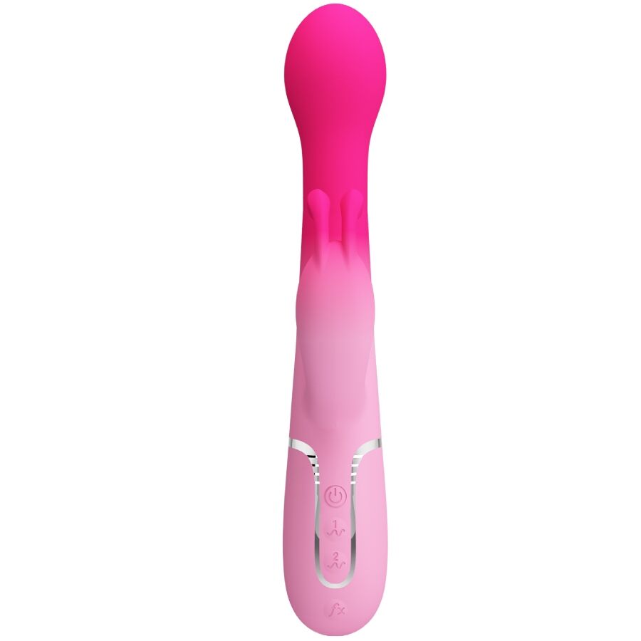 PRETTY LOVE Vibrateur Lapin Multifonction 3 1 Dejon Rose — vue détaillée