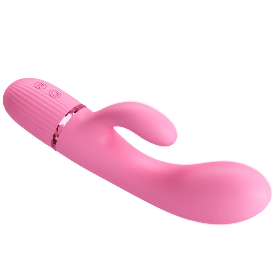 PRETTY LOVE FLIRTATION VIBRATEUR MARSKI RABBIT & POINT G ROSE — accessoires inclus