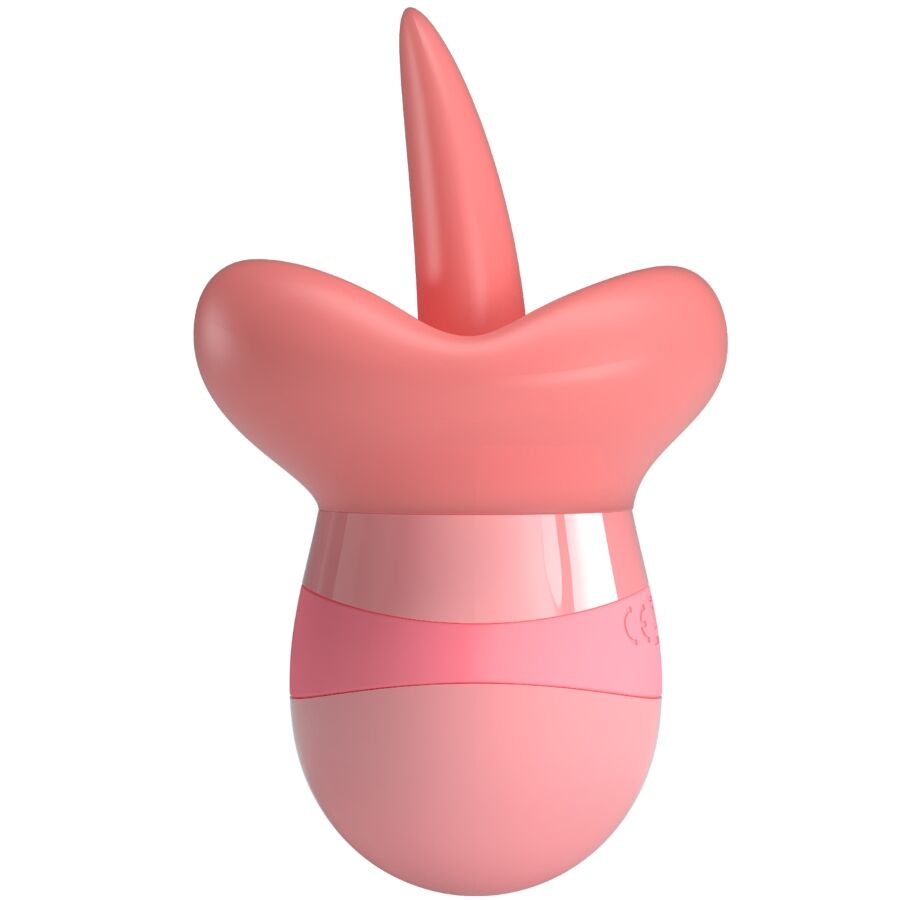 PRETTY LOVE Stimulateur Clitoris Kylee Tongue 10 Vibrations Rose Nude — vue alternative