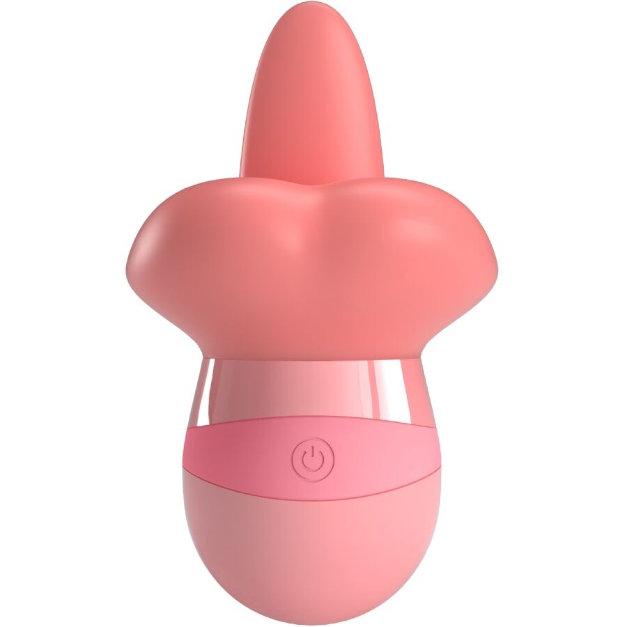 PRETTY LOVE Stimulateur Clitoris Kylee Tongue 10 Vibrations Rose Nude — vue détaillée