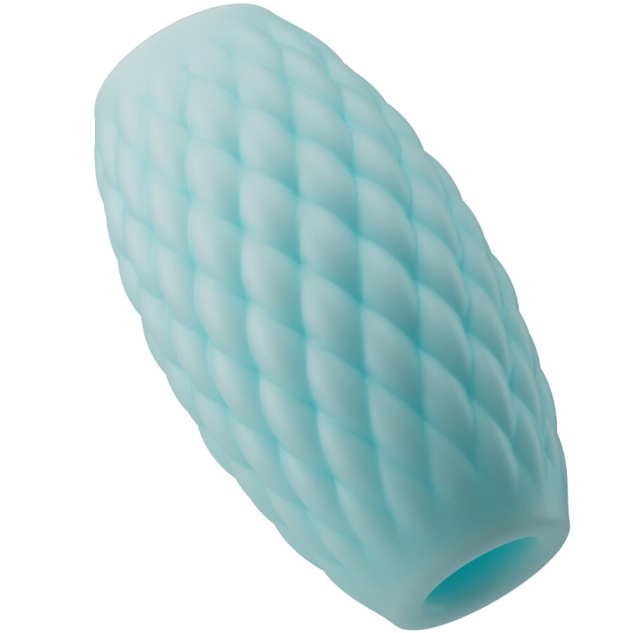 PRETTY LOVE MASTURBATEUR HOMME SILICONE ATHENA EROS BLEU CIEL — vue alternative