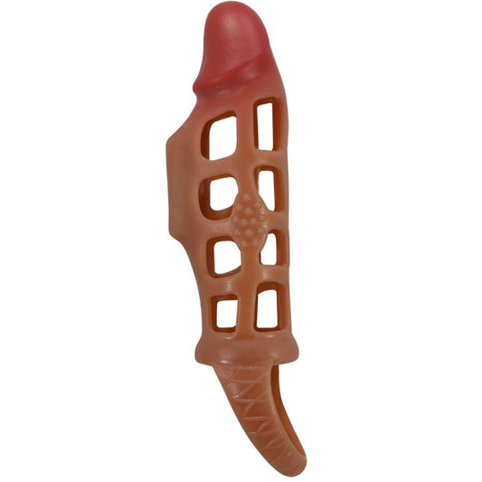PRETTY LOVE MANCHON PÉNIS VIBRANT PRESTON 18 CM - Aura Intime