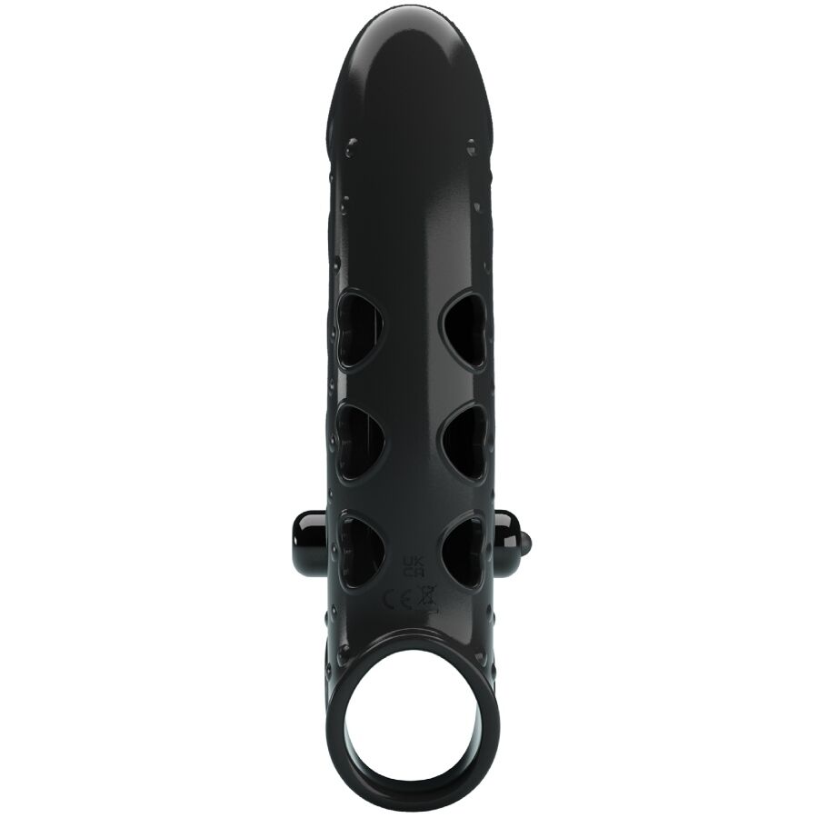ROMANCE - Vibrating Penis Sleeve Black