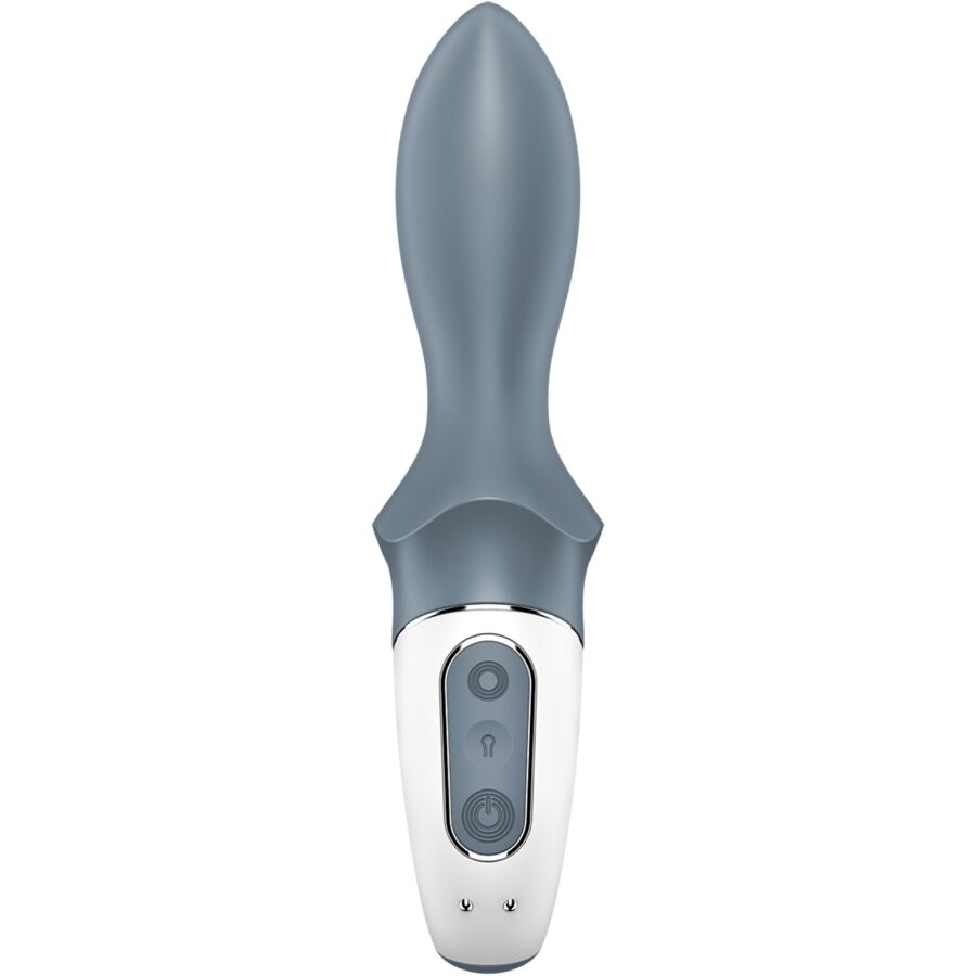 SATISFYER VIBRATOR Air Pump Booty 1 Vibrateur Gonflable Anal Gris — vue alternative