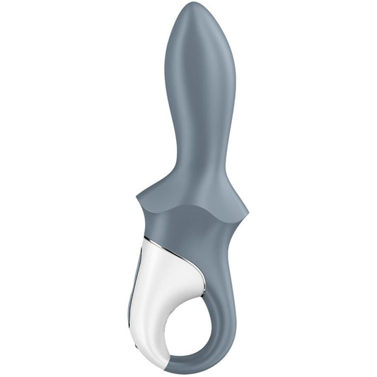 SATISFYER VIBRATOR Air Pump Booty 1 Vibrateur Gonflable Anal Gris - Aura Intime
