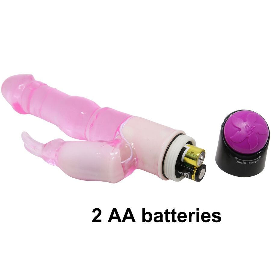 BAILE VIBRATORS Vagues Plaisance Vibrateur Fantasy Lapin 23 Cm — accessoires inclus