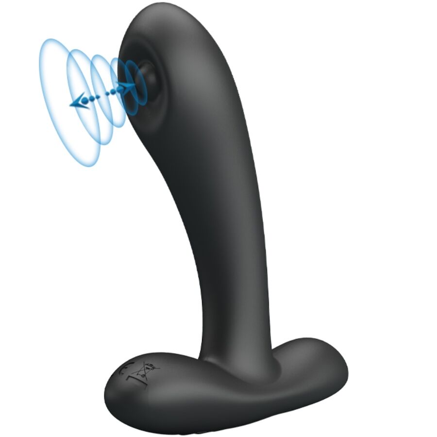 PRETTY LOVE Masseur Vibrant Anal Vaginal Remington Noir — vue alternative