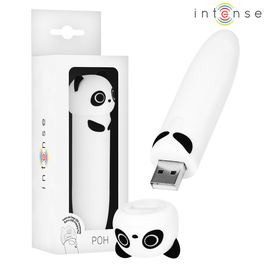 INTENSE FUN TOYS Poh Panda Bullet Vibrant Rechargeable Usb 10 X 2,2 Cm - Aura Intime